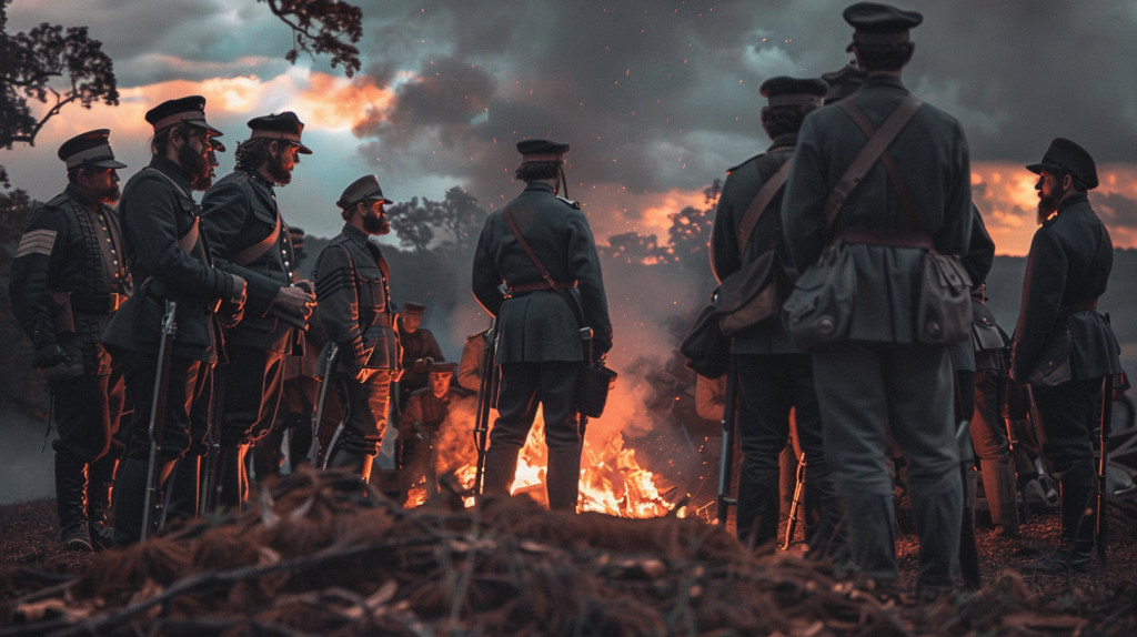 Civil War Scene